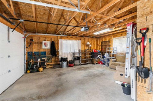 222 45 Avenue West, Claresholm, AB - Indoor Photo Showing Garage