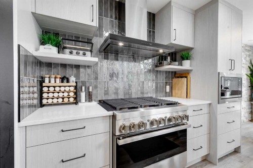 11 Citadel Meadow Grove Nw, Calgary, AB - Indoor Photo Showing Kitchen With Upgraded Kitchen