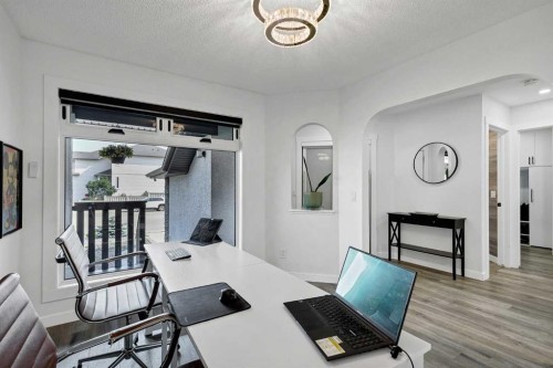11 Citadel Meadow Grove Nw, Calgary, AB - Indoor Photo Showing Office