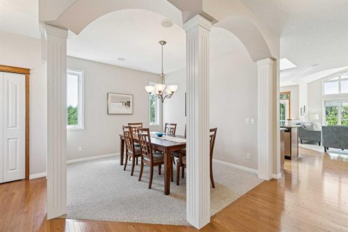 7 Wentworth Landing Sw, Calgary, AB - Indoor Photo Showing Dining Room