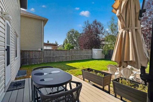 646 Chaparral Drive Se, Calgary, AB - Outdoor With Deck Patio Veranda With Exterior