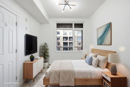 438-930 Centre Avenue Ne, Calgary, AB - Indoor Photo Showing Bedroom