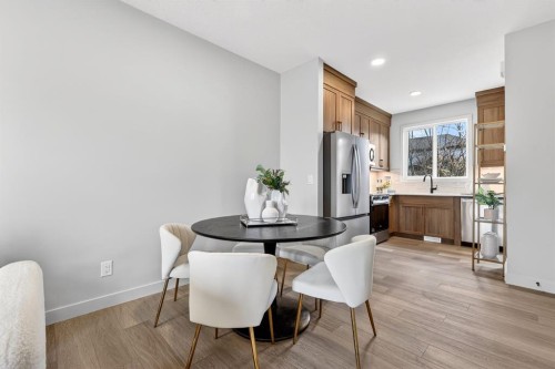 5406 6 Street Sw, Calgary, AB - Indoor Photo Showing Dining Room