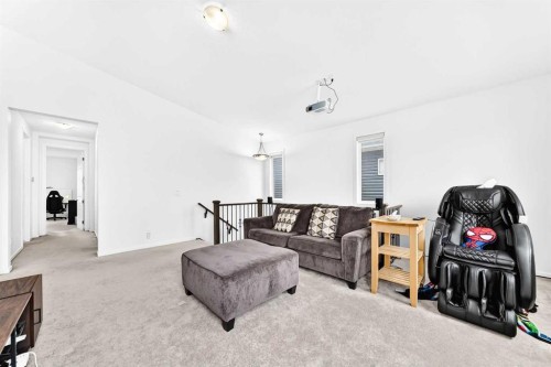 149 Carrington Crescent Nw, Calgary, AB - Indoor Photo Showing Living Room