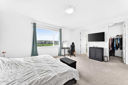 149 Carrington Crescent Nw, Calgary, AB - Indoor Photo Showing Bedroom