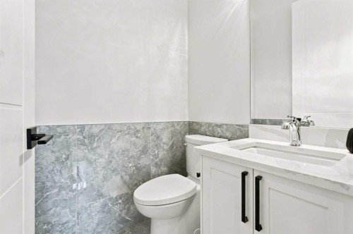 201 Milton Road, Conrich, AB - Indoor Photo Showing Bathroom
