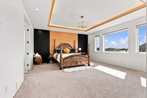 201 Milton Road, Conrich, AB - Indoor Photo Showing Bedroom