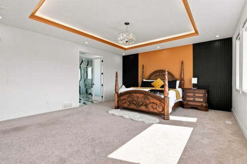 201 Milton Road, Conrich, AB - Indoor Photo Showing Bedroom