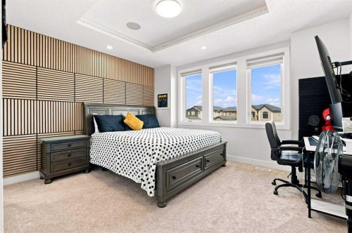201 Milton Road, Conrich, AB - Indoor Photo Showing Bedroom