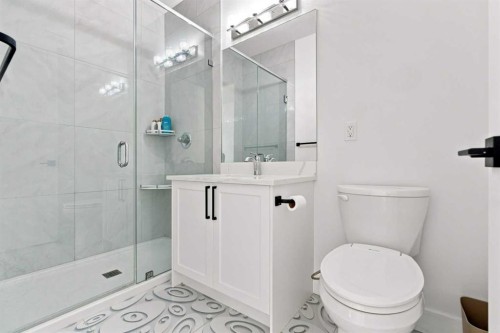 201 Milton Road, Conrich, AB - Indoor Photo Showing Bathroom