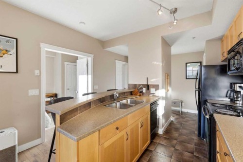 536-990 Centre Avenue Ne, Calgary, AB - Indoor Photo Showing Kitchen With Double Sink