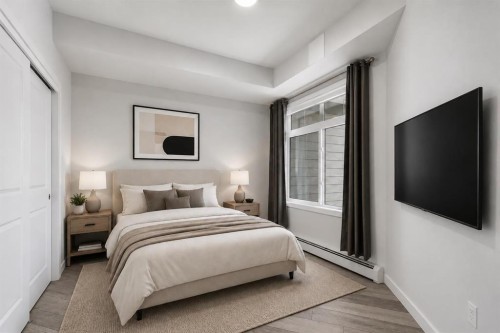 3417-3727 Sage Hill Drive Nw, Calgary, AB - Indoor Photo Showing Bedroom