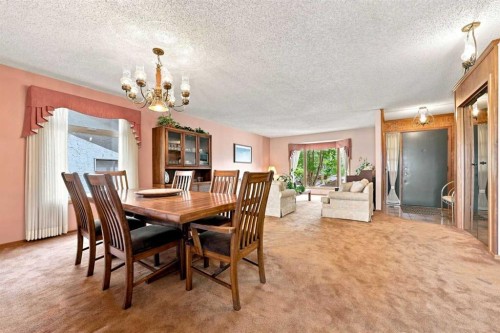 1148 Edgemont Road Nw, Calgary, AB - Indoor Photo Showing Dining Room