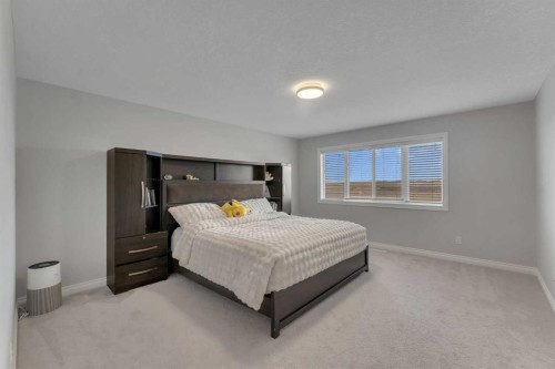 288 Evansborough Way Nw, Calgary, AB - Indoor Photo Showing Bedroom