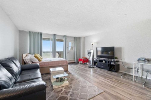 2704-221 6 Avenue Se, Calgary, AB - Indoor Photo Showing Living Room