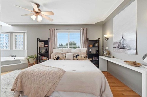 42H Green Meadow Crescent, Strathmore, AB - Indoor Photo Showing Bedroom