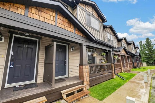 66 Panatella Park Nw, Calgary, AB - Outdoor With Deck Patio Veranda With Exterior