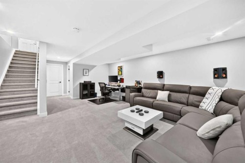 230 Legacy Mews Se, Calgary, AB - Indoor Photo Showing Living Room