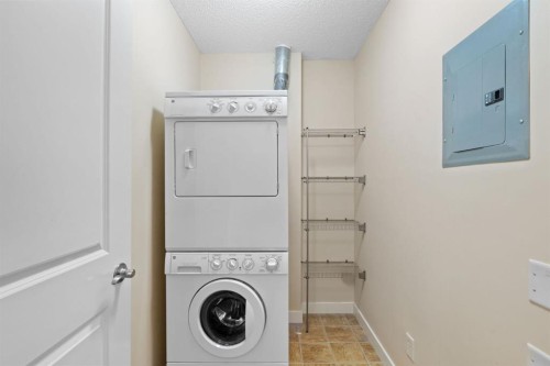407-201 Sunset Drive, Cochrane, AB - Indoor Photo Showing Laundry Room