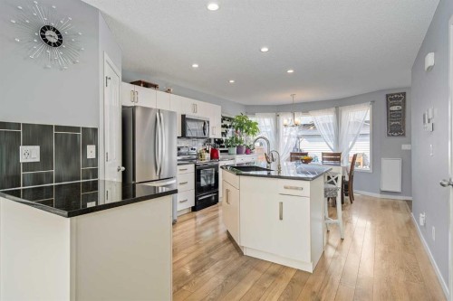 191 Cranford Crescent Se, Calgary, AB - Indoor Photo Showing Kitchen With Stainless Steel Kitchen With Upgraded Kitchen