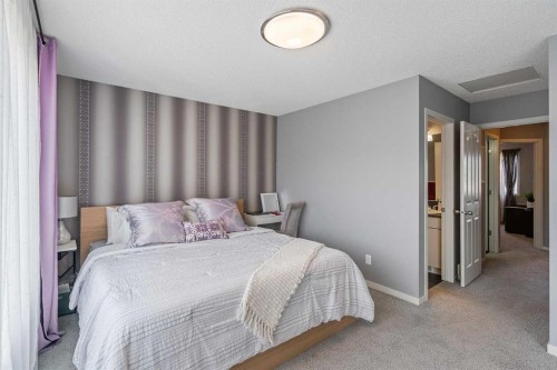 191 Cranford Crescent Se, Calgary, AB - Indoor Photo Showing Bedroom