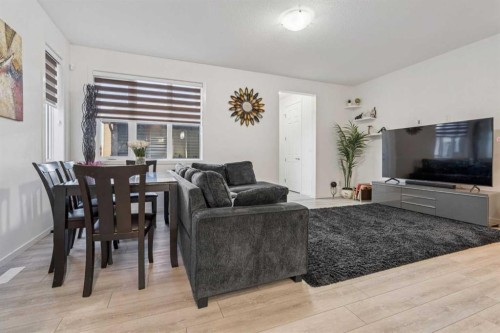 223 Carrington Circle, Calgary, AB - Indoor Photo Showing Living Room
