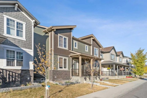 223 Carrington Circle, Calgary, AB - Outdoor With Facade