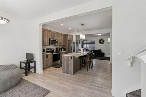 223 Carrington Circle, Calgary, AB - Indoor Photo Showing Kitchen