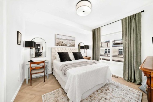 56 Cranarch Road Se, Calgary, AB - Indoor Photo Showing Bedroom