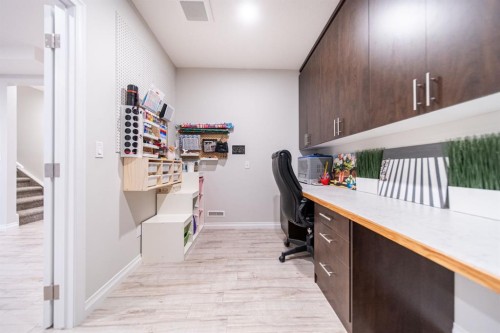 98 Mahogany Passage Se, Calgary, AB - Indoor Photo Showing Office