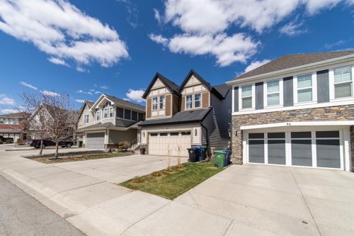 98 Mahogany Passage Se, Calgary, AB - Outdoor With Facade