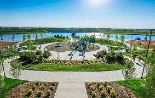 98 Mahogany Passage Se, Calgary, AB - Outdoor With Body Of Water With View