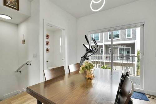 241 Saddlepeace Crescent Ne, Calgary, AB - Indoor Photo Showing Dining Room