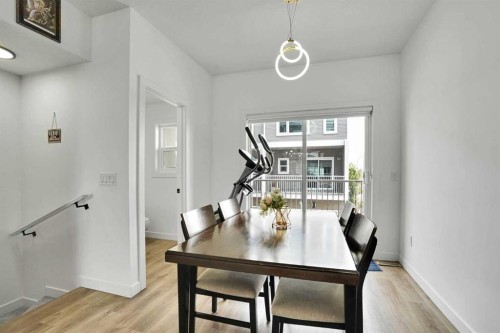 241 Saddlepeace Crescent Ne, Calgary, AB - Indoor Photo Showing Dining Room