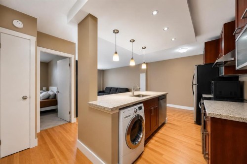 408-1027 Cameron Avenue Sw, Calgary, AB - Indoor Photo Showing Laundry Room