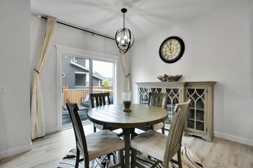 159 Hotchkiss Manor Se, Calgary, AB - Indoor Photo Showing Dining Room