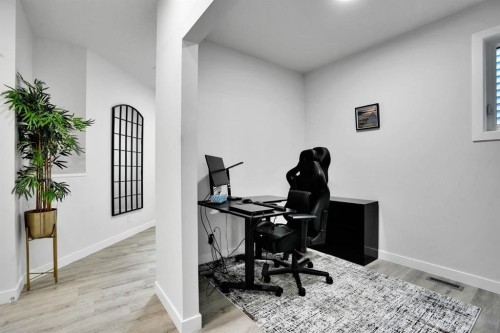 159 Hotchkiss Manor Se, Calgary, AB - Indoor Photo Showing Office