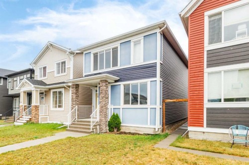 28 Seton Terrace Se, Calgary, AB - Outdoor With Facade