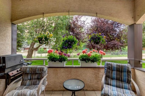 109-43 Westlake Circle, Strathmore, AB - Outdoor With Deck Patio Veranda