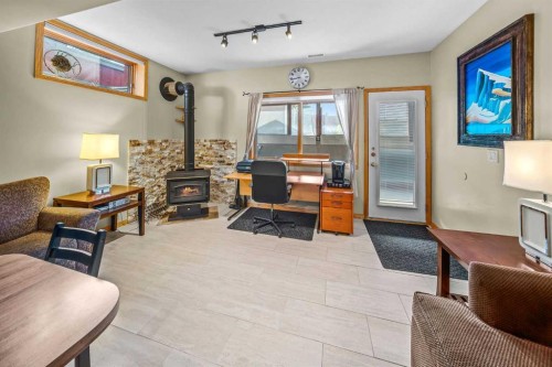 1 Eagle Landing, Canmore, AB - Indoor With Fireplace