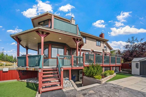 1 Eagle Landing, Canmore, AB - Outdoor With Deck Patio Veranda