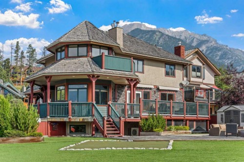1 Eagle Landing, Canmore, AB - Outdoor With Deck Patio Veranda With Facade