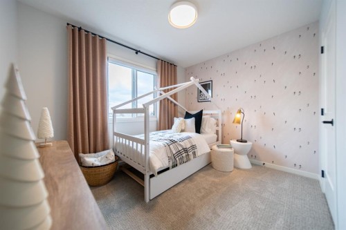 341 West Grove Lane Sw, Calgary, AB - Indoor Photo Showing Bedroom