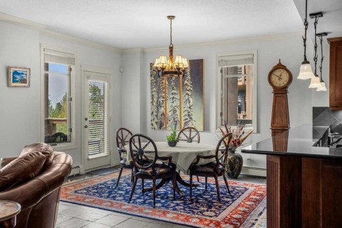 202-140 Stonecreek Road, Canmore, AB - Indoor Photo Showing Dining Room