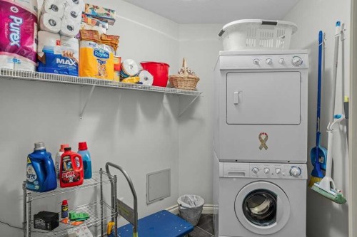 202-140 Stonecreek Road, Canmore, AB - Indoor Photo Showing Laundry Room