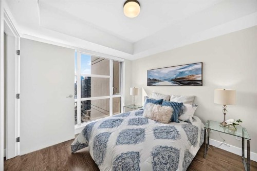 2908-1122 3 Street Se, Calgary, AB - Indoor Photo Showing Bedroom