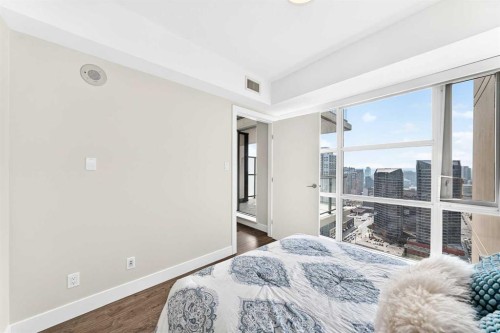 2908-1122 3 Street Se, Calgary, AB - Indoor Photo Showing Bedroom