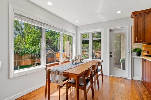 116 Sun Harbour Way Se, Calgary, AB - Indoor Photo Showing Dining Room