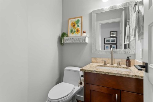 116 Sun Harbour Way Se, Calgary, AB - Indoor Photo Showing Bathroom