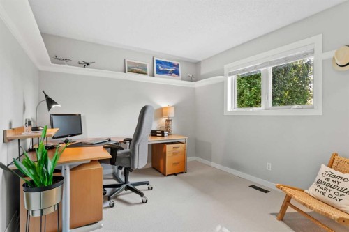 116 Sun Harbour Way Se, Calgary, AB - Indoor Photo Showing Office
